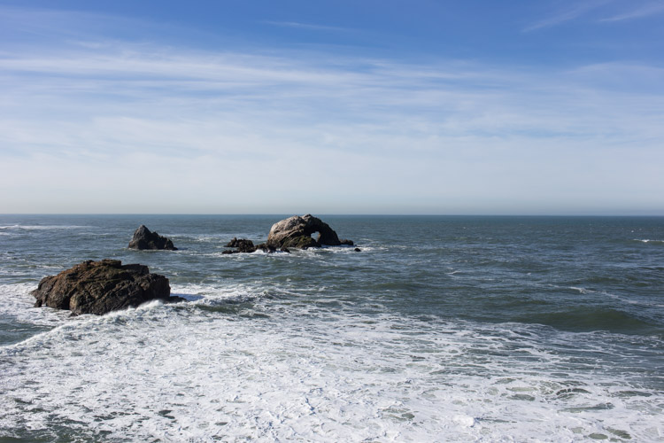 San Francisco coast