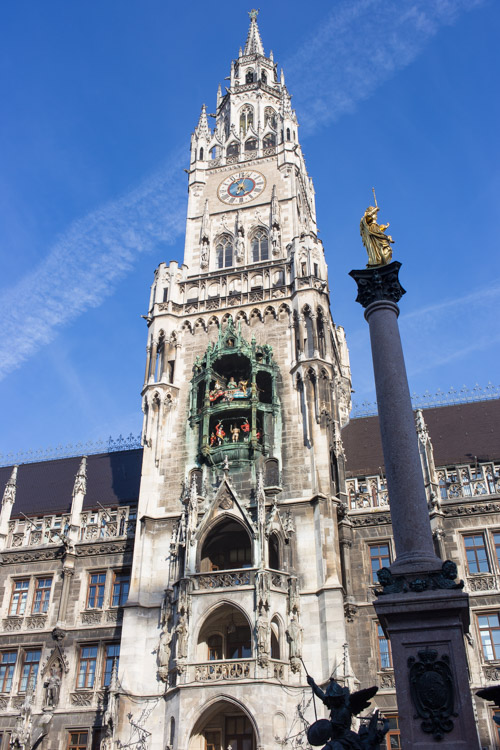 Marienplatz Clock Tower